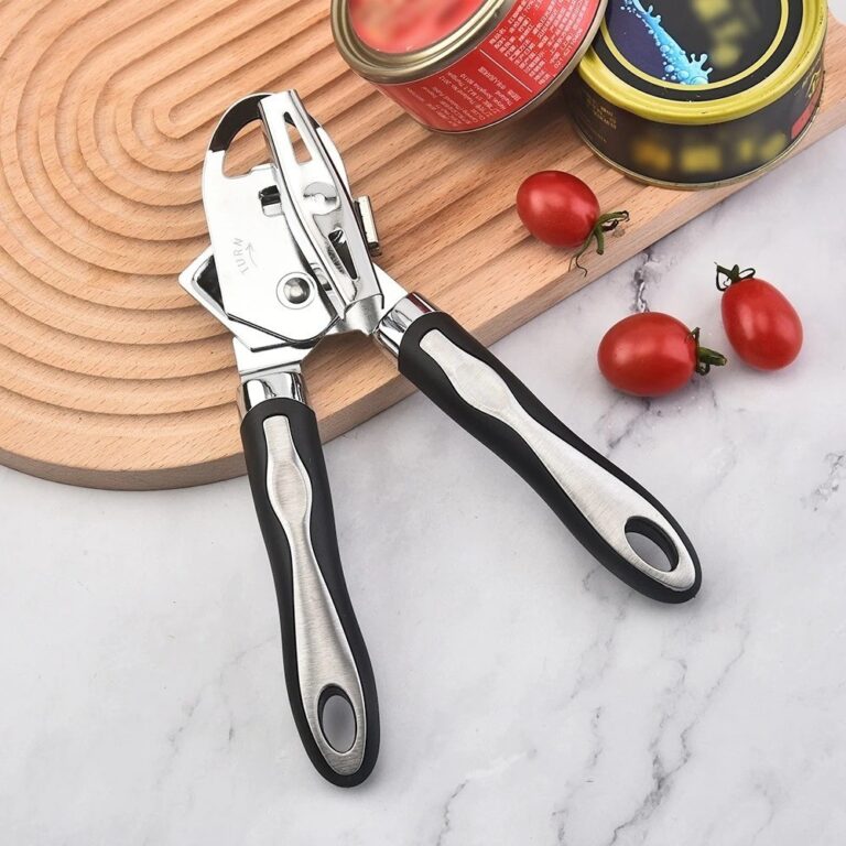 Abridor Lata Garrafa Profissional Aço Inox com Ma