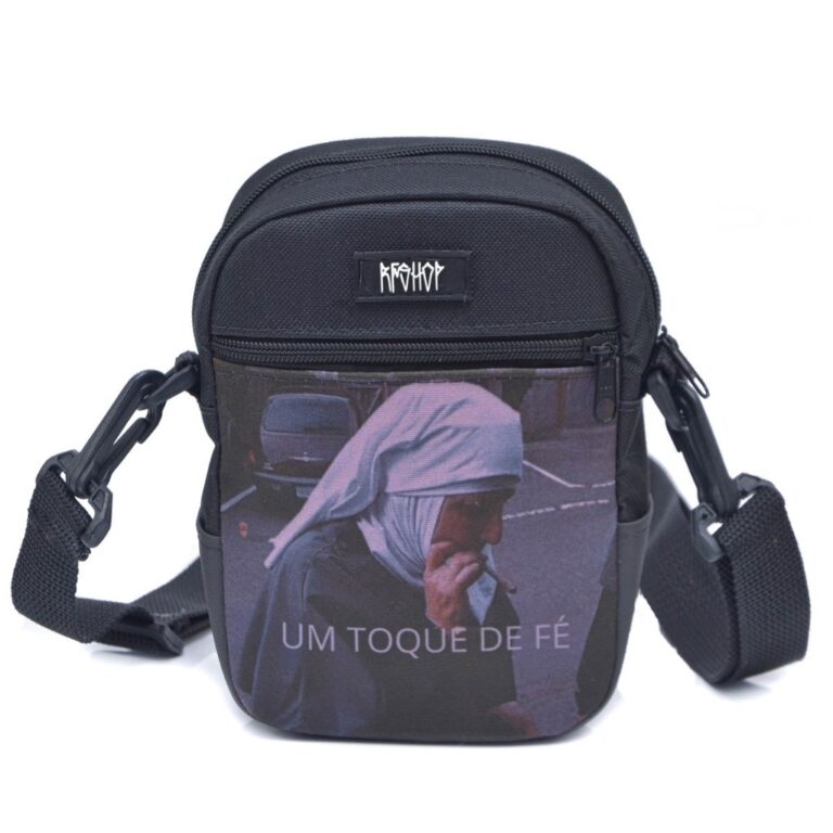 Bolsa Shoulder Bag unissex lateral