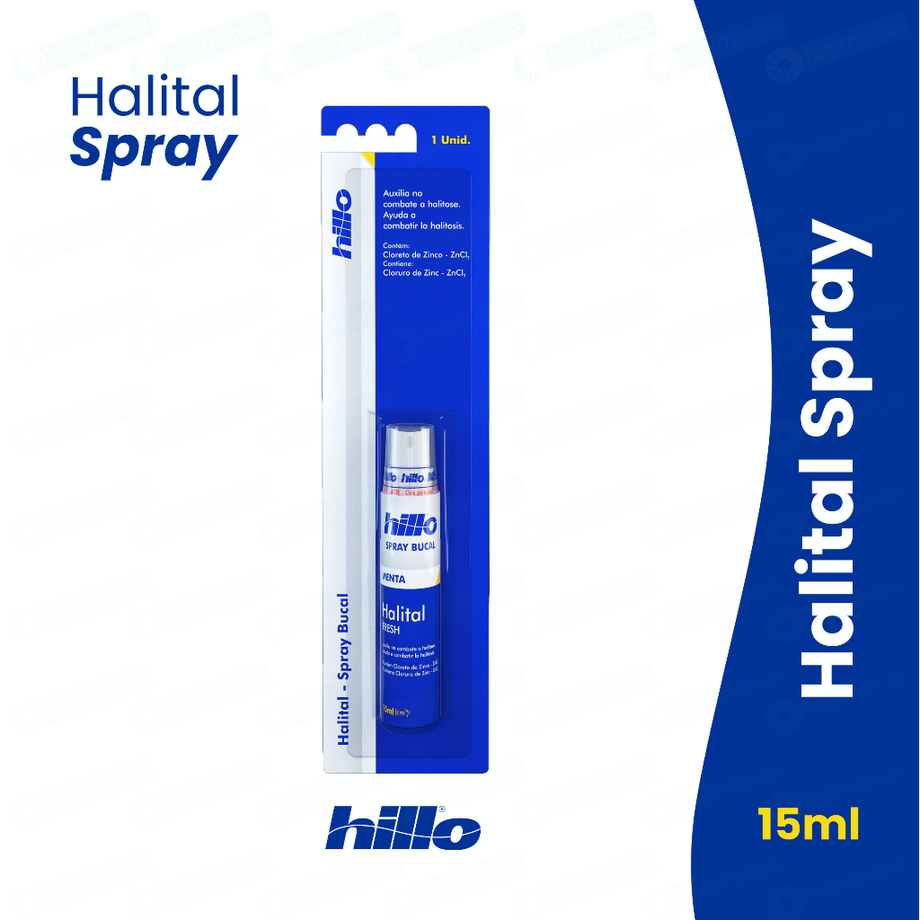 Spray Bucal Hálito 15ml Hillo Halital