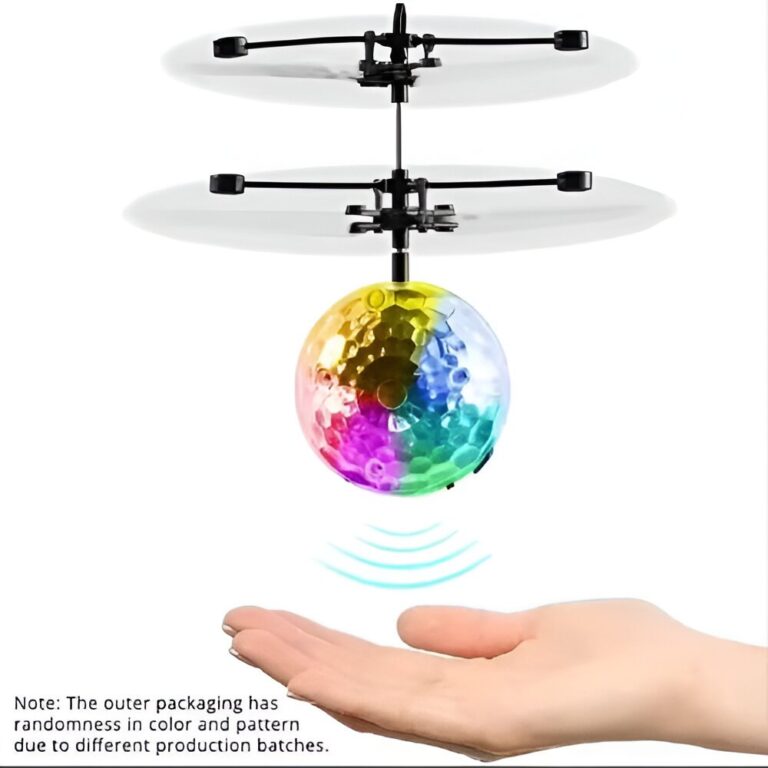 Helicóptero Sensor Bola Voadora Elétrica com LED