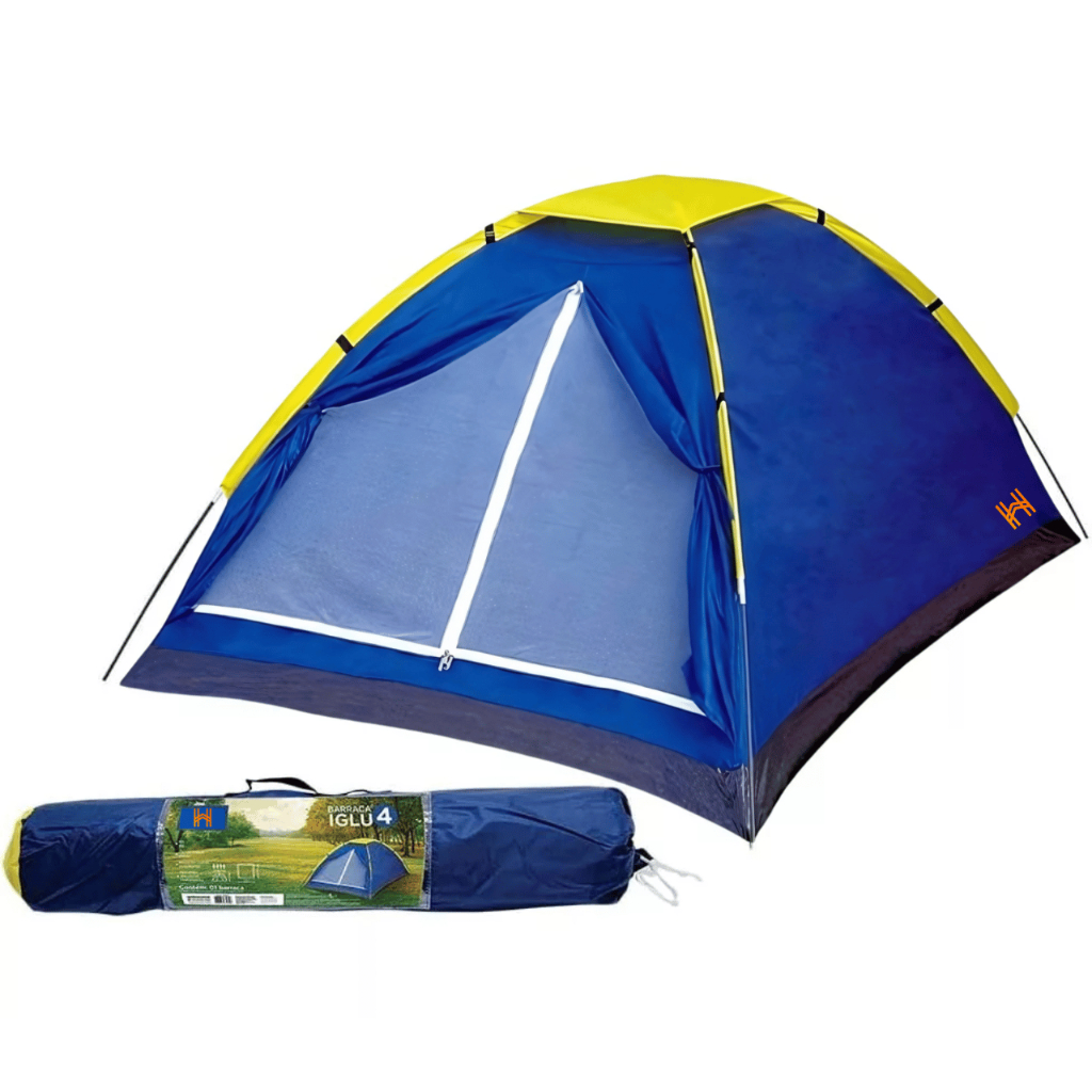 Barraca Camping Iglu 4 Pessoas – Barraca De Acampamento – Barraca Camping Praia