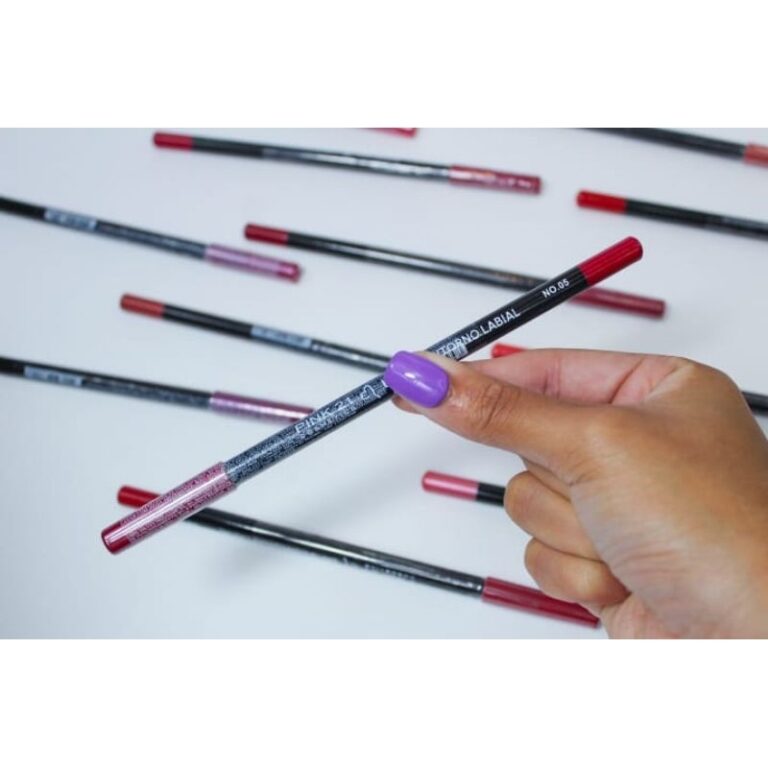 lápis labial contorno pink21 n5 kit 2 unidades