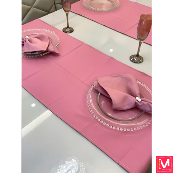 Trilho Caminho De mesa Tecido Oxford 0,40×1,4
