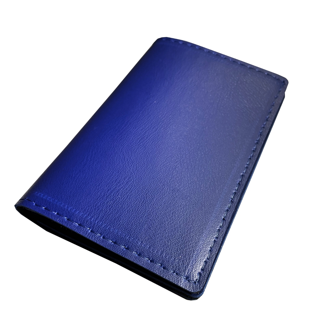 Carteira Masculina em Couro Sintético Azul