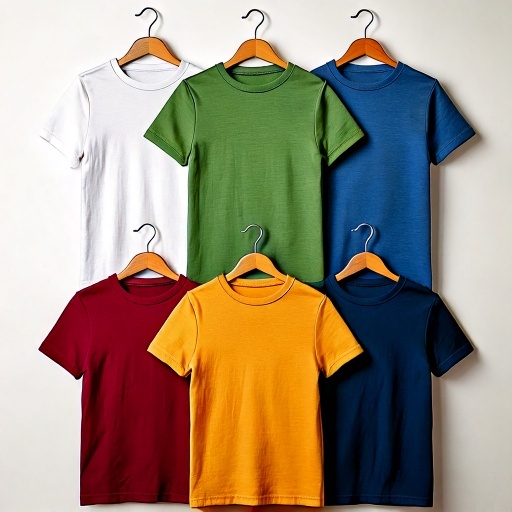 Kit 8 Camisetas Manga Curta Infantil  Menino Bási