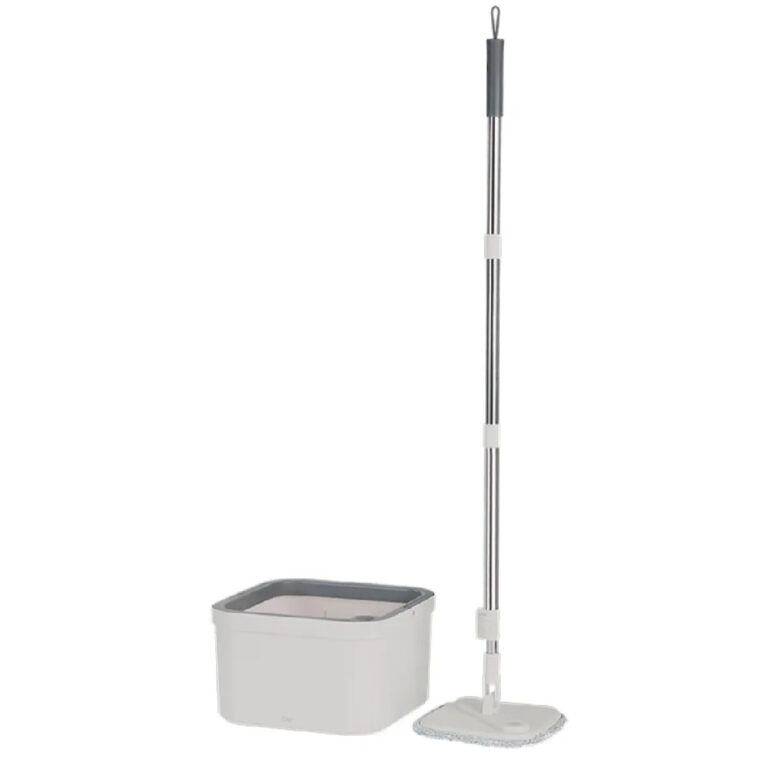 Mop Giratório Esfregão 360. Microfibra Com Balde