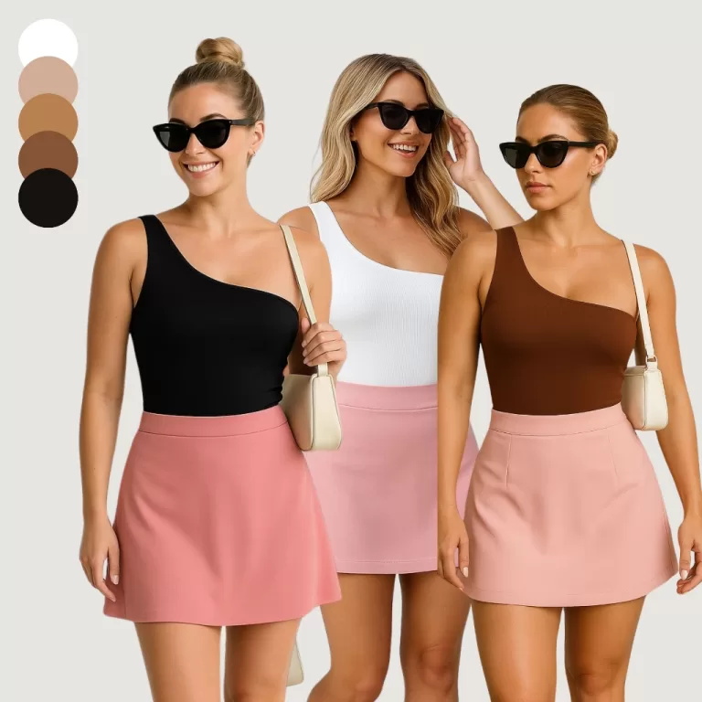 Body Feminino Regata Mula Manca Com Bojo Ombro Só