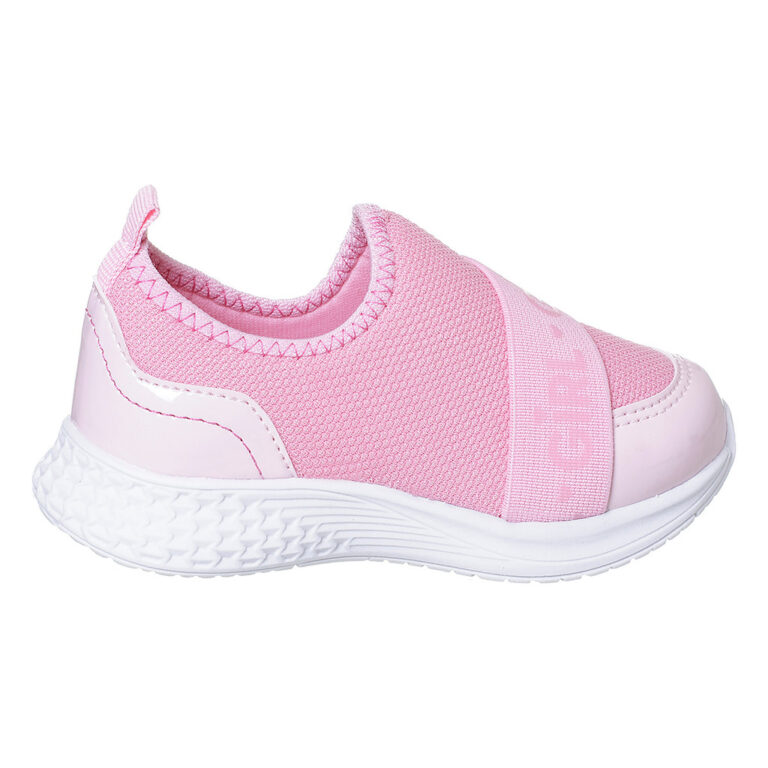 Tênis Infantil Sem Cadarço Sapato Feminino Menin