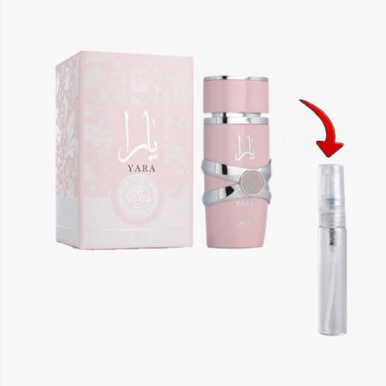 perfume árabe femenino Yara decant cincoml origin