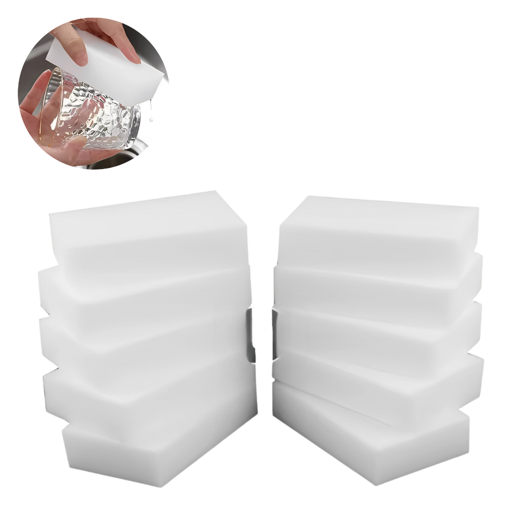 Kit Econômico com 10 Esponjas Mágicas Limpa Sem Riscar