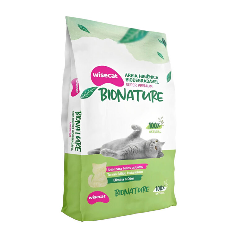 Areia Higiênica Bionature Biodegradável – 