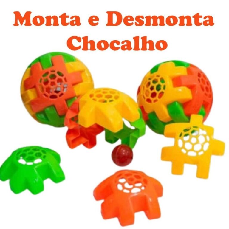 Bola Para Bebês Para Montar e Desmontar Com Choca