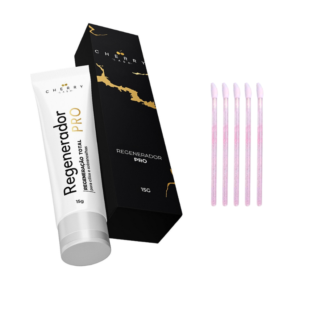 Regenerador Pro Cherry Lash Para Extensão de Cílios Hidratação e Nutrição
