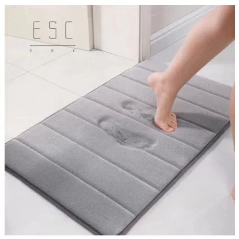 Tapete De Banheiro Soft Macio Secagem Rápida 60x4