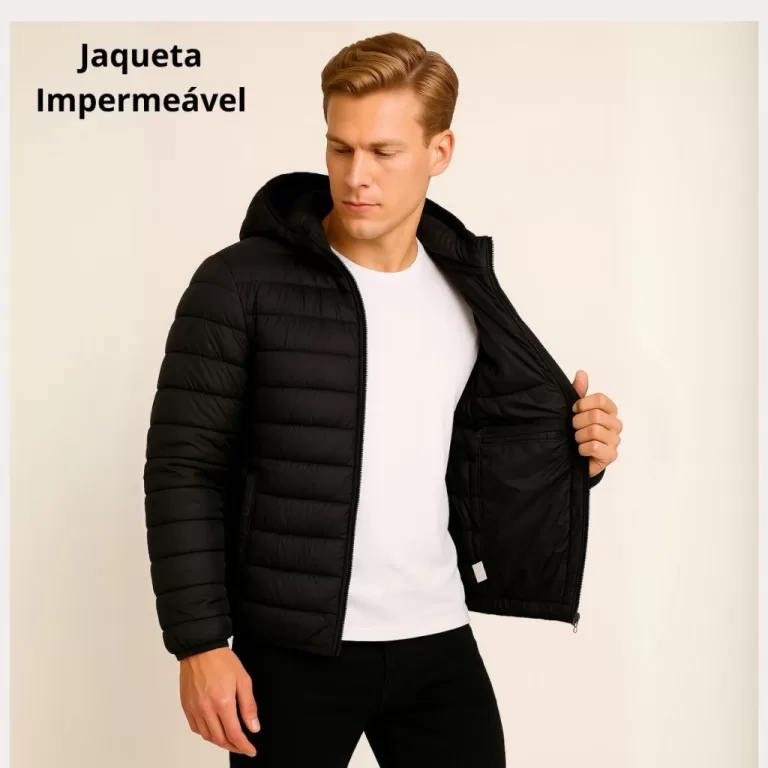 Jaqueta Masculina Motoqueiro Blusa Bobojaco Com To