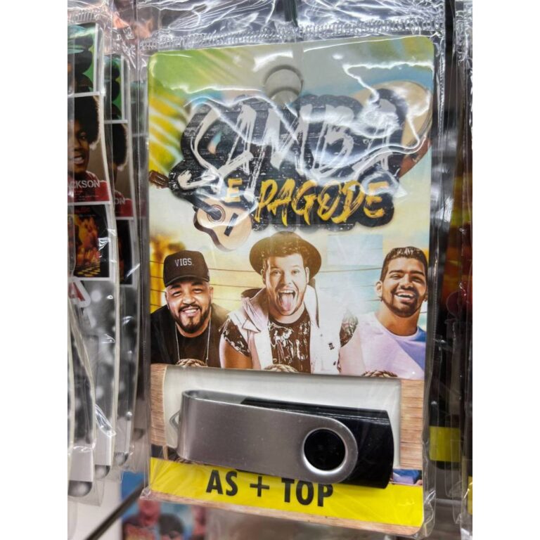 Pen Drive USB 2.0 Metálico com Chaveiro Resistent