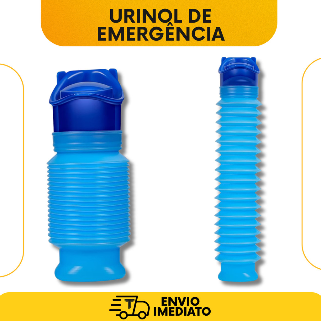 Urinol De Emergência Masculino E Feminino Gola Travel Camping Carro De Acampamento 750ml Garrafa