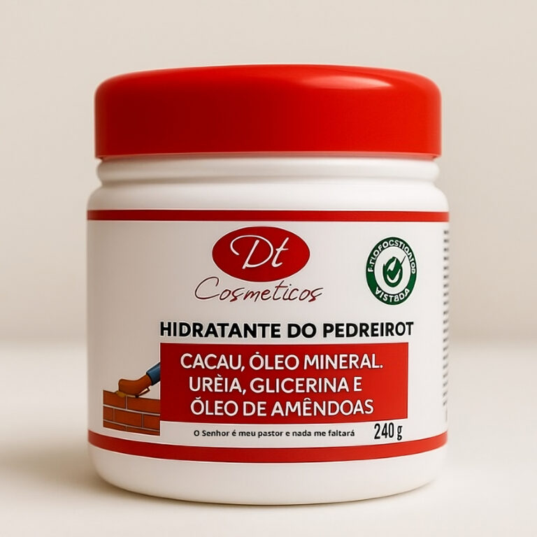 Hidratante de Pedreiro com Ureia e Óleo de Amênd