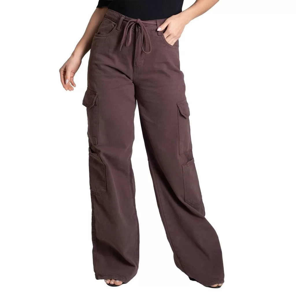 Calça Sarja Sawary Wide Leg – 279524