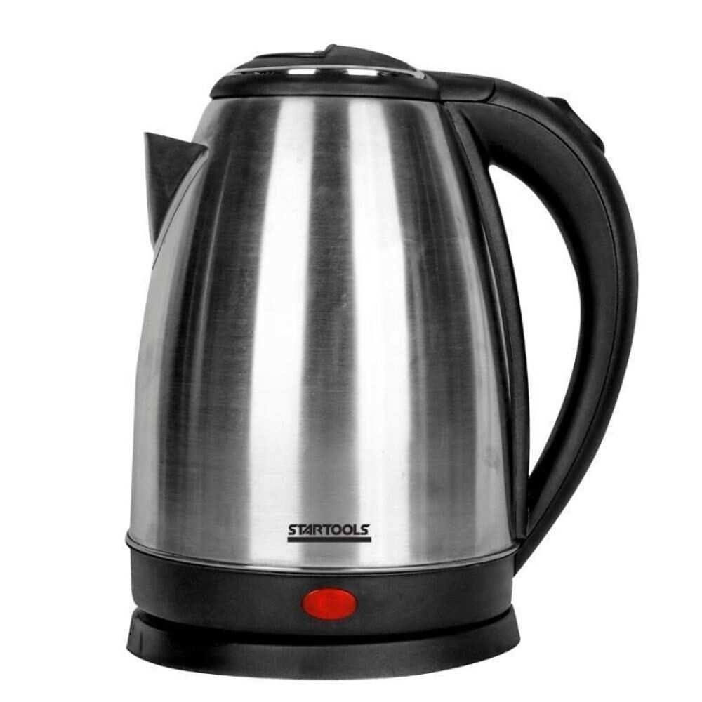 Chaleira Elétrica 2L Potente Preparo Rápido Design Inox 127V Base Giratória Segurança Automática