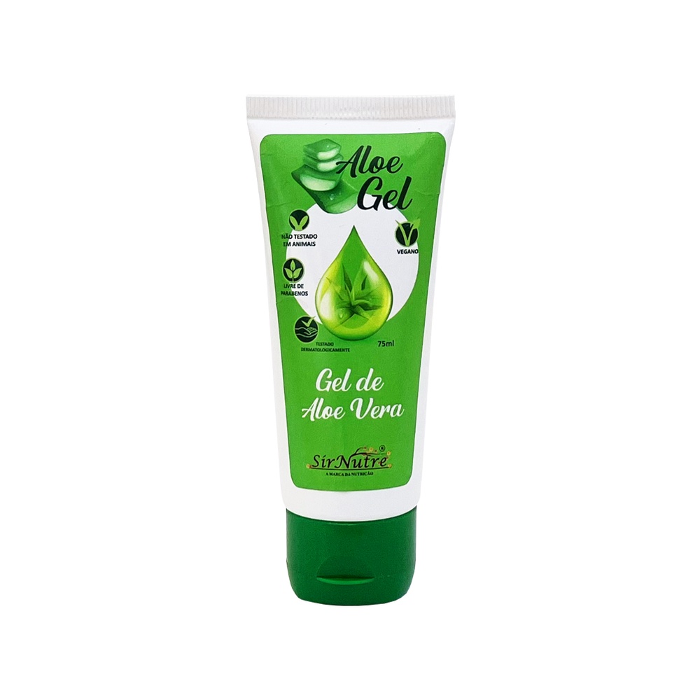 Gel de aloe vera -babosa TODA ALOE  75 ml  Pós Barba  presente para dia dos pais.