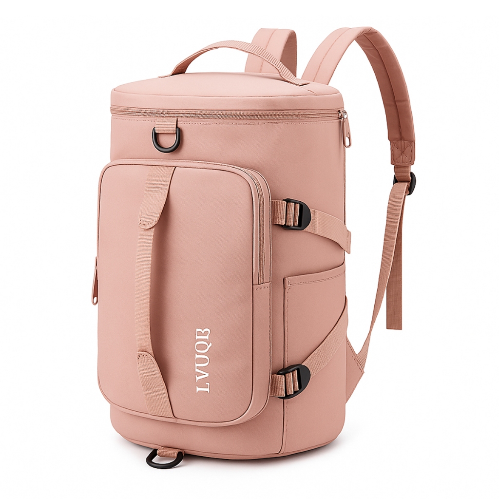 Mochila Bolsa De Viagem Academia Sport Com Bolso Impermeável Espaço Calçados Alça Lateral 30L Capaci