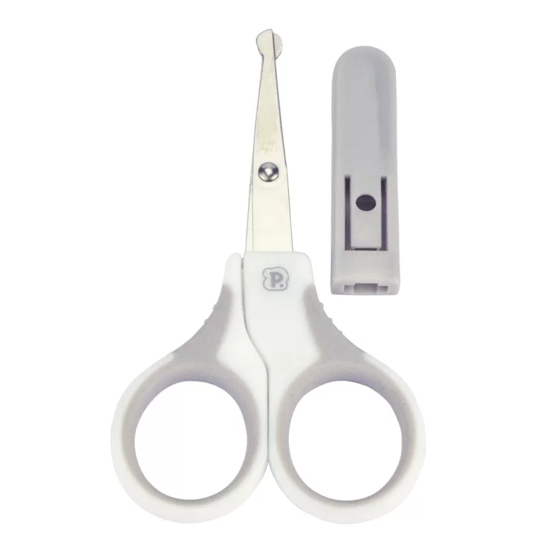 Tesoura para Bebe Recém nascido Pimpolho + capinh