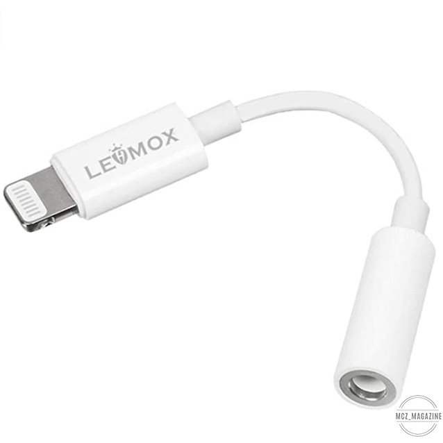 Cabo Adaptador iPhone 7 8 X 11 Aux P2 Lightning P/