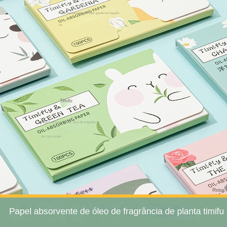 Papel Absorvente De óLeo Facial Absorvente De óL