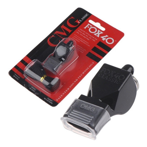 Apito Profissional Fox 40 Classic Para Árbitro De