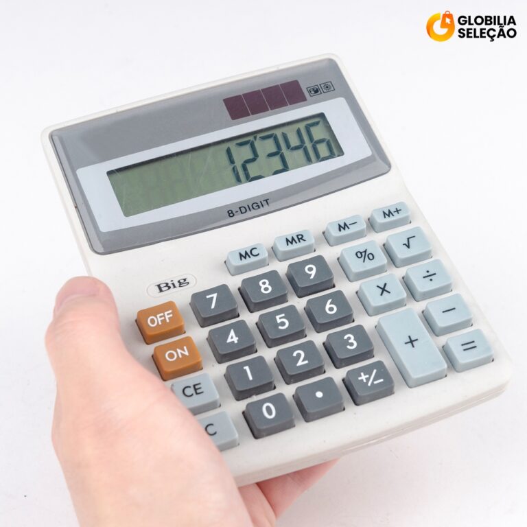 Calculadora LCD 8 dígitos Papelaria do estudante 