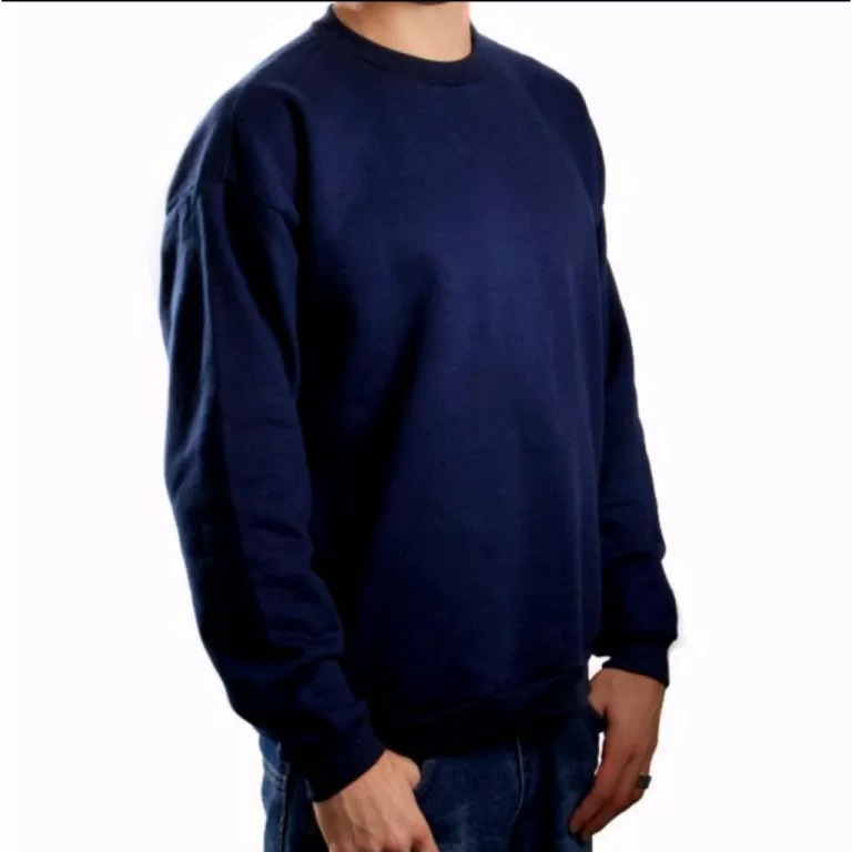 Moletom De Frio Blusa Gola Careca Sem Capuz Alta Q