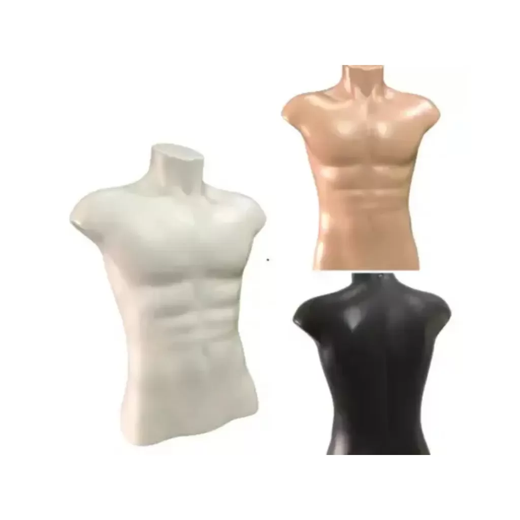 Busto Masculino Para Exposição De Roupas