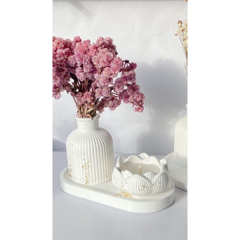 KIT DECORATIVO 3 PEÇAS FLOR DE LOTÚS – Ban