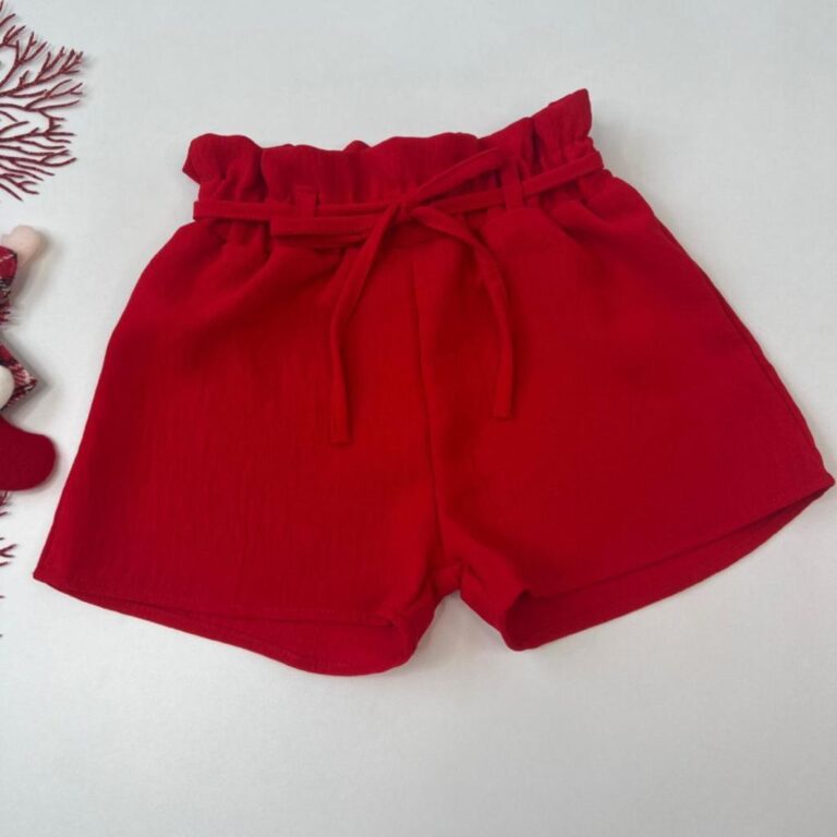 Short Infantil Shortinho De Menina Roupas Infantis