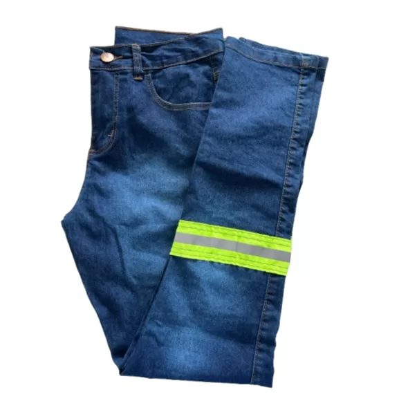 Calça Jeans Refletivo Masculina Reforçada Unifor