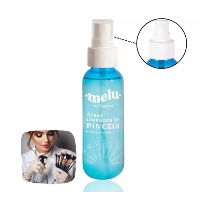 Spray limpa pincel Melu