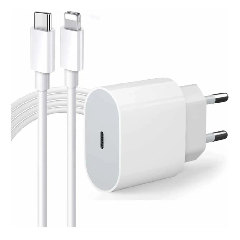 Kit Carregador De iPhone Fonte com Cabo Carregamen
