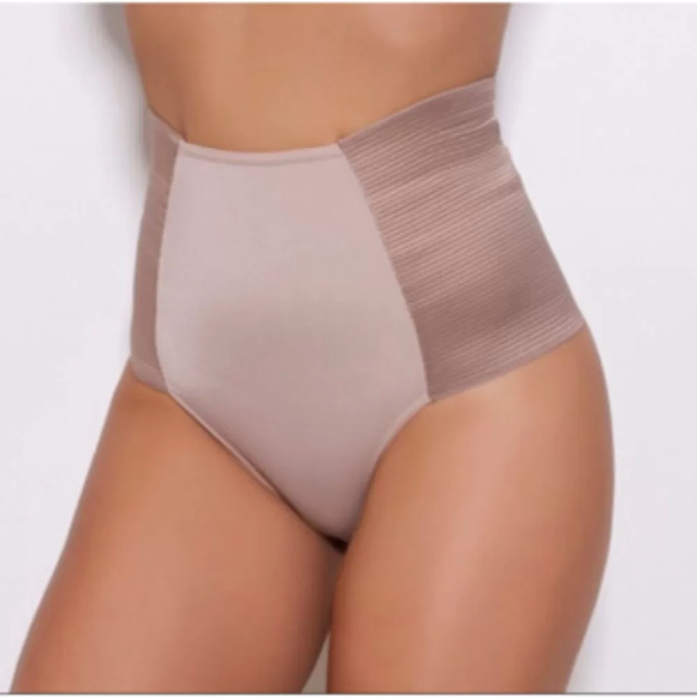 Cinta Modeladora Lateral Alta Compressão Seca Barriga Reduz Medidas e Afina Cintura Confortável