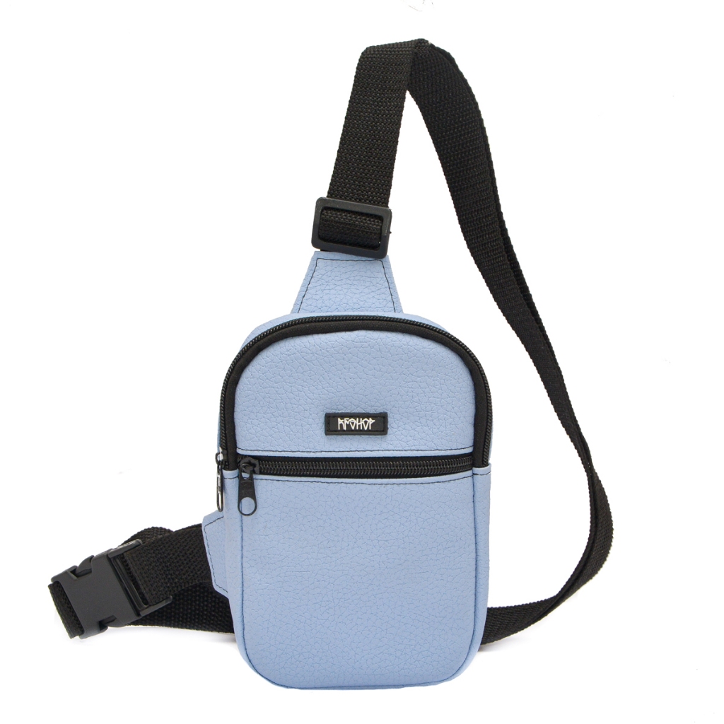 mini chest bag azul bb bolsa unissex 014