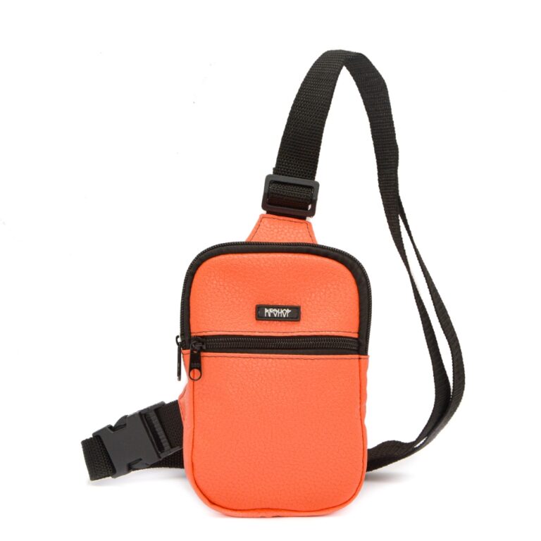 mini bolsa chest bag laranja unissex 013