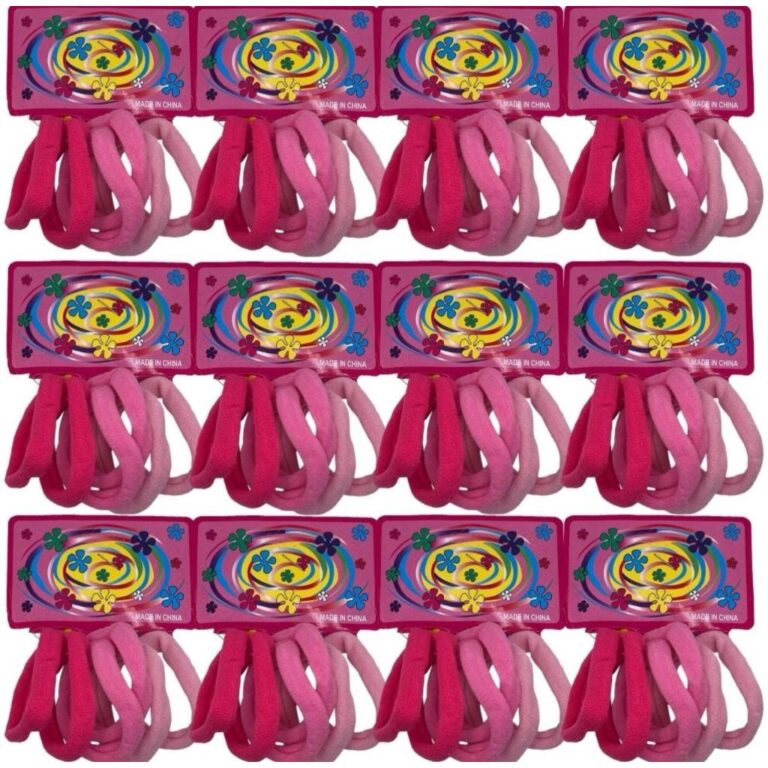 Kit 72 Elásticos de Cabelo Xuxinha Rabicó –