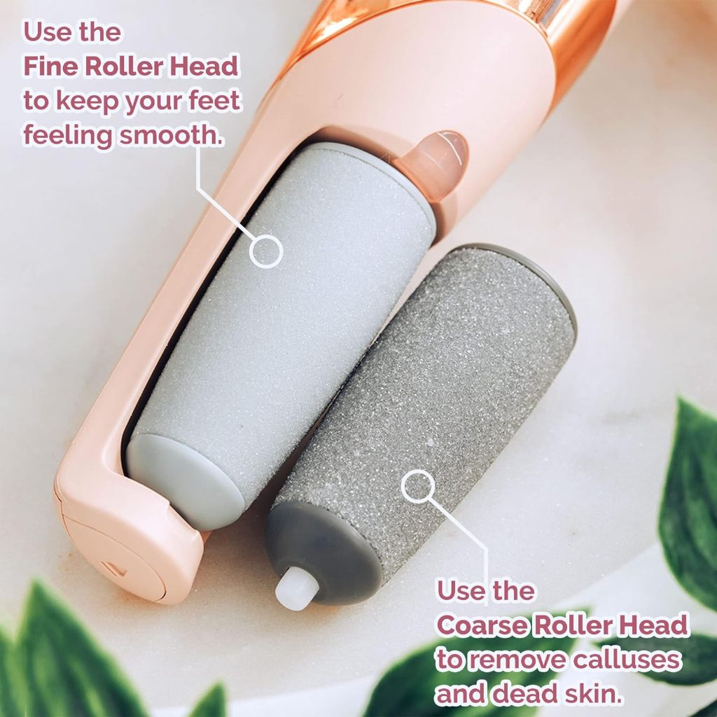 Lixador de Pé Elétrico – Esfoliador Tira Calos Pedicure Portátil