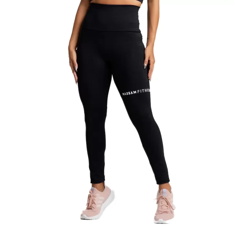 Legging Feminina Poliamida Silk Massam Fitness Pre
