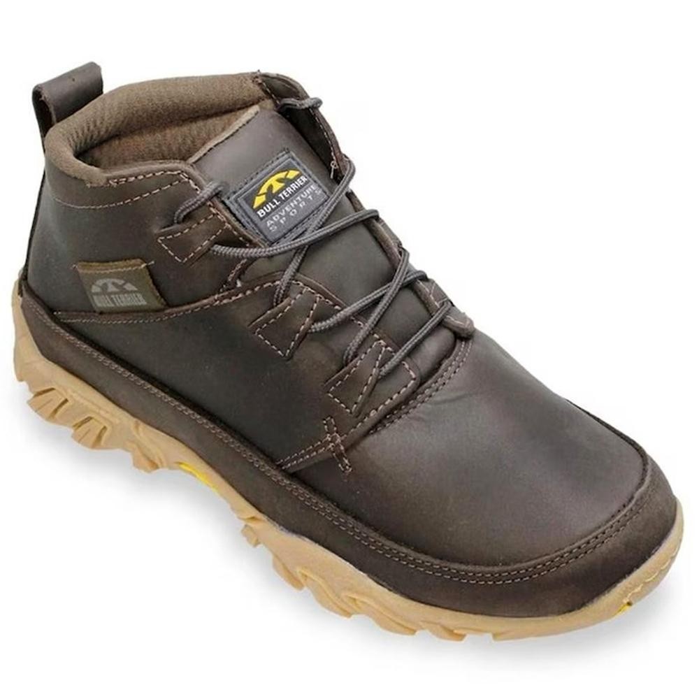 Bota Bull Terrier Austin Masculina – Marrom Escuro