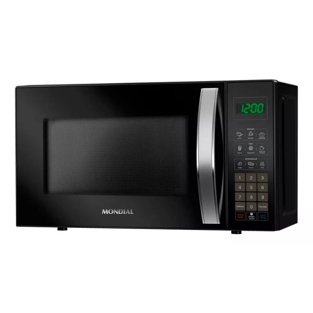 Micro-ondas Mondial 110V Preto 1200W