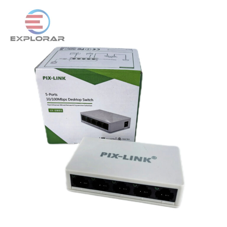 Hub Switch De Rede Internet Rj45 5 Portas 10/100mb