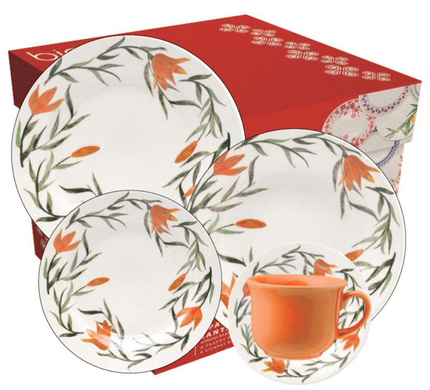 DONNA LIRIOS APARELHO JANTAR/CHA C/20 PCS