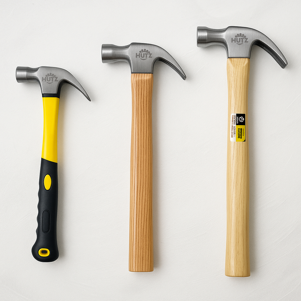 Martelo Unha Cabo De Madeira Aço Carbono 30cm