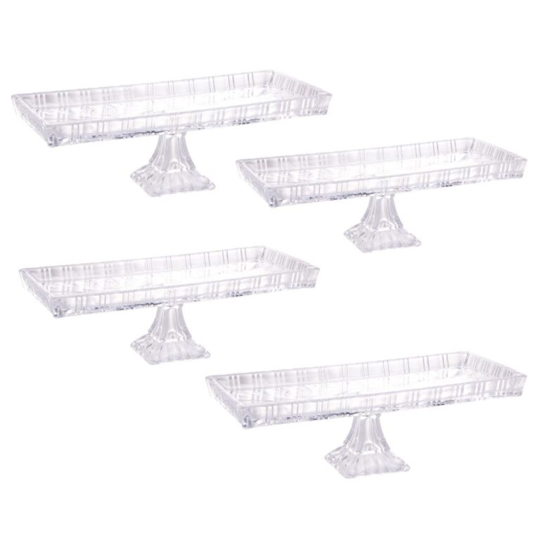 Travessa com pé De Cristal De Chumbo Dragon / Gen